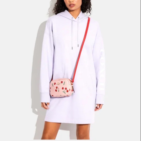 Coach Mini Jamie Camera Bag with Heart Cherry Print - Picture 8 of 8